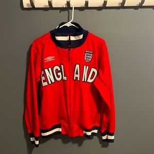 Retro England Soccer Jacket